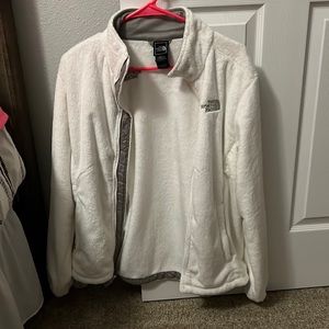 White North Face jacket